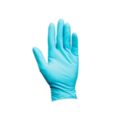 GUANTES G10 NITRILO AZUL
