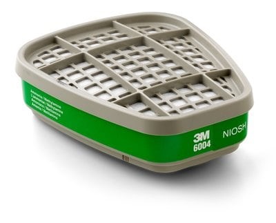 Cartucho Amoniaco Metilamina 3M™ 6004, Protección Respiratoria, 60/Caja