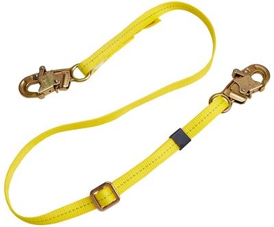 Eslinga De Posicionamiento Ajustable De Tejido, 1.8 Metros, Amarilla/Azul 3M™ DBI-SALA™